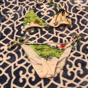 Jamaica themed bikini
